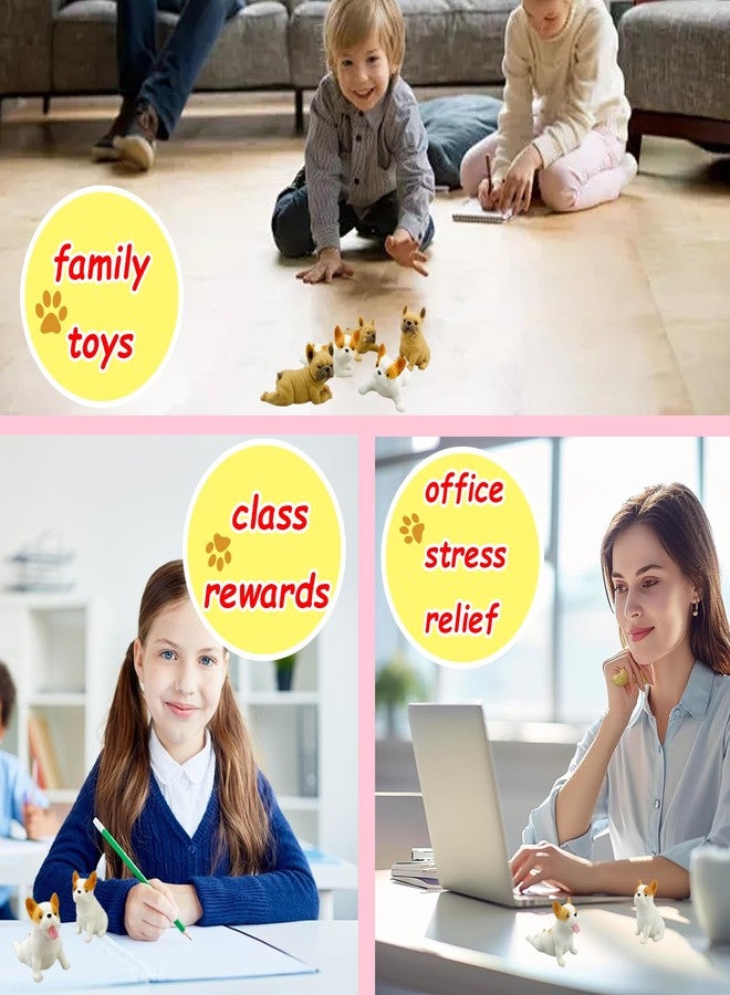 funnysquee مجموعة ألعاب ضغط الكلاب من Funnysquee، 7 قطع، كرات تخفيف التوتر للأطفال والكبار، ألعاب ضغط على شكل جرو لتخفيف التوتر، هدية مثالية للأطفال في أعياد الميلاد وعيد الشكر. - Image 4